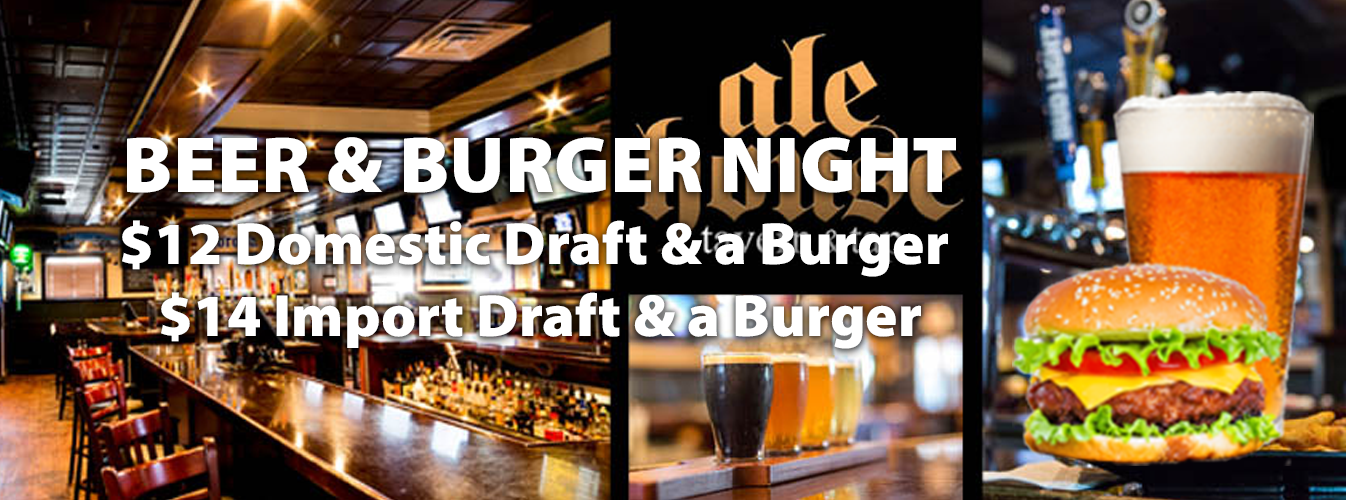 Beer & Burger Night!